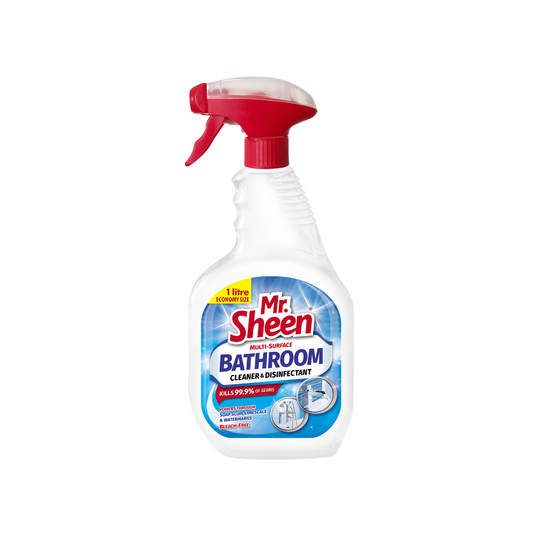 Mr Sheen Multi Surface Bathroom Cleaner & Disinfectant 1lt