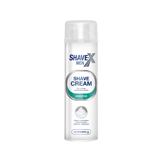 Shave-X Men's Shaving Cream 200ml - Sensitive