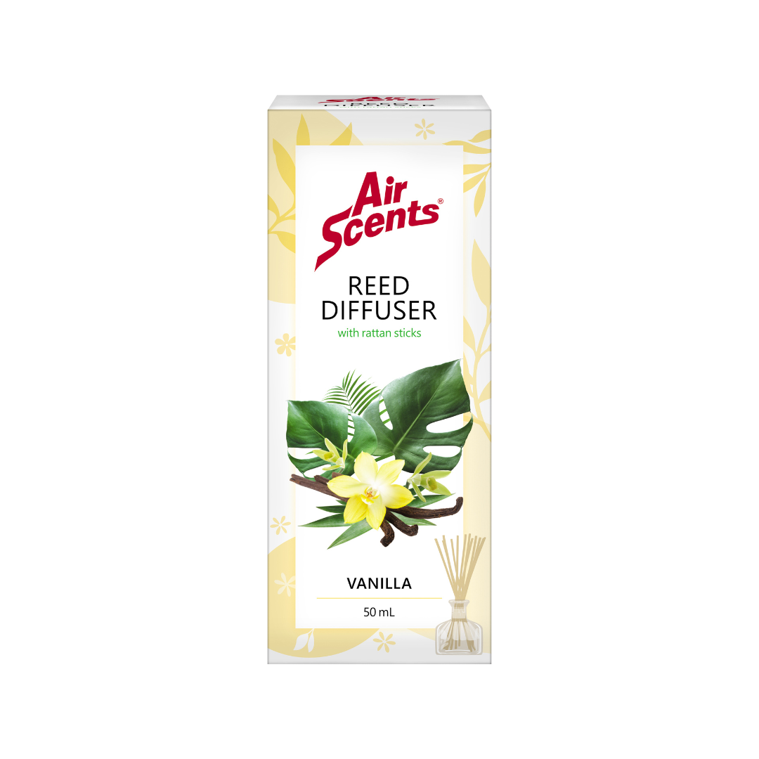 Air Scents Reed Diffusers 50ml - Vanilla