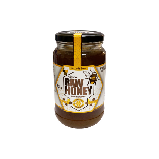 Nature's Buzz Raw Honey - 500g Glass