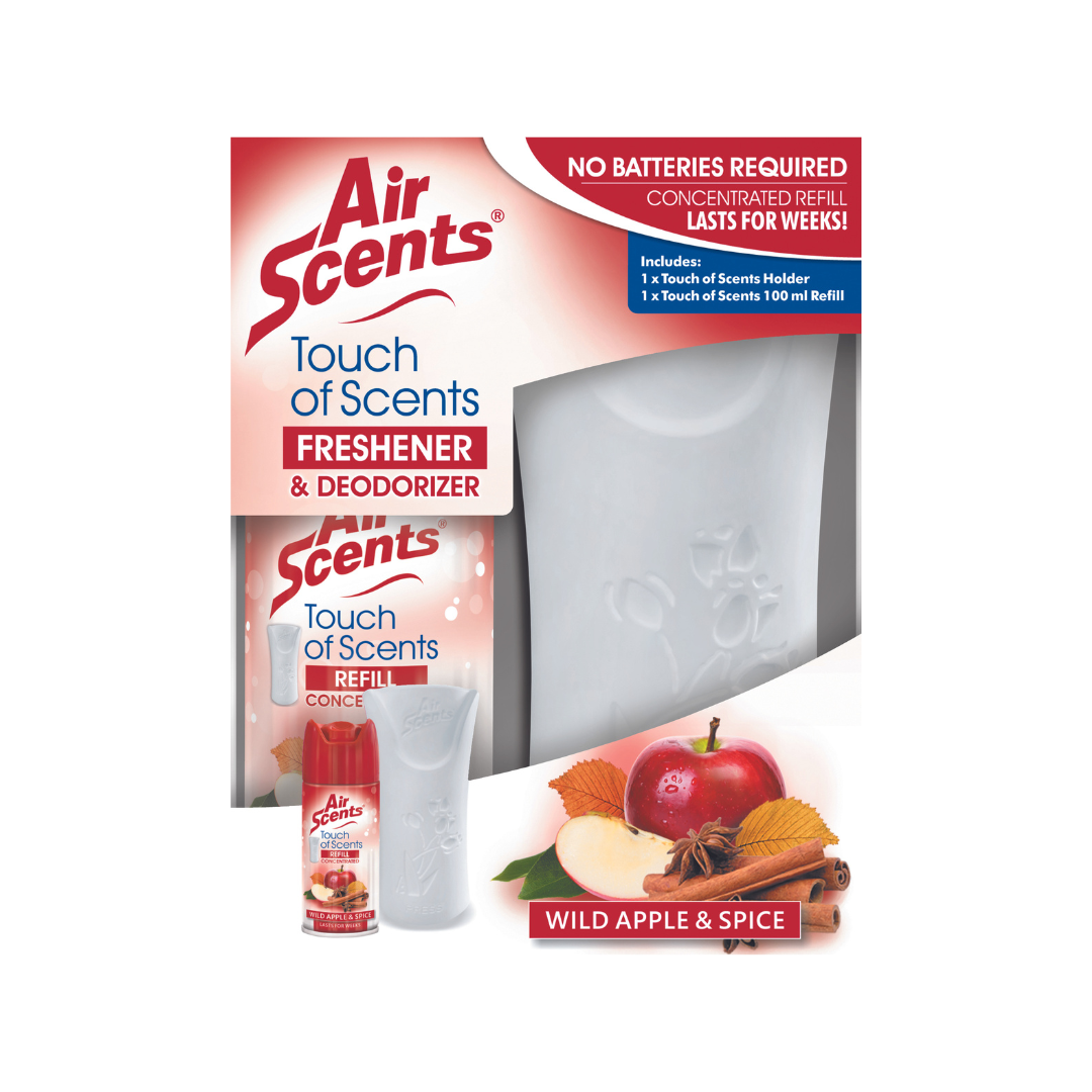 Air Scents Touch of Scents Units 100ml - Wild Apple & Spice