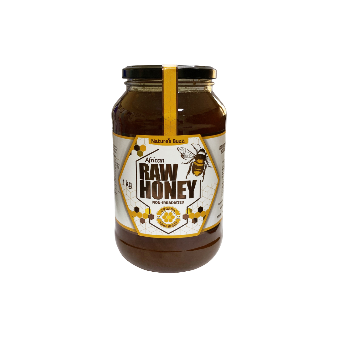 Nature's Buzz Raw Honey - 1kg Glass