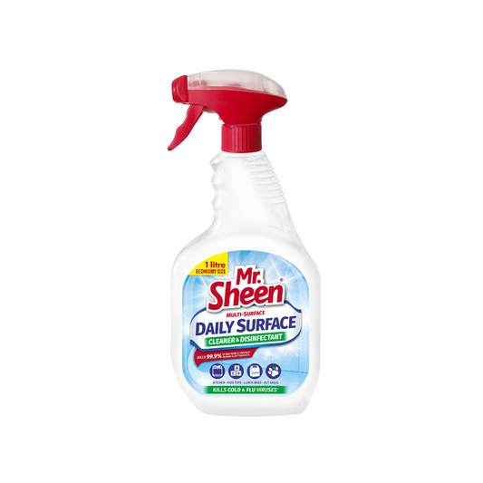 Mr Sheen Multi Surface Daily Surface Cleaner & Disinfectant 1lt