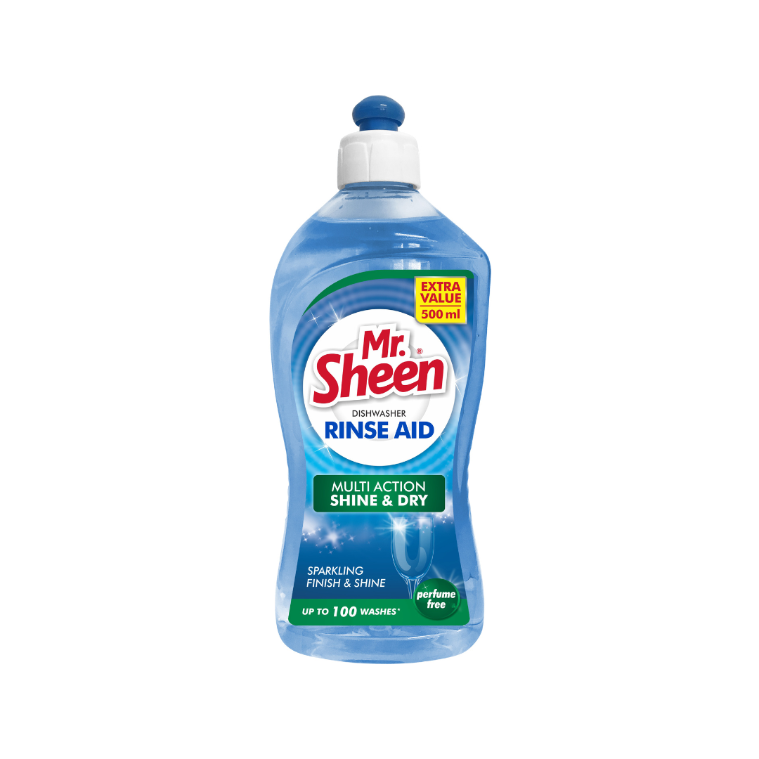 Mr Sheen Automatic Dishwasher Rinse Aid 500ml - Zero