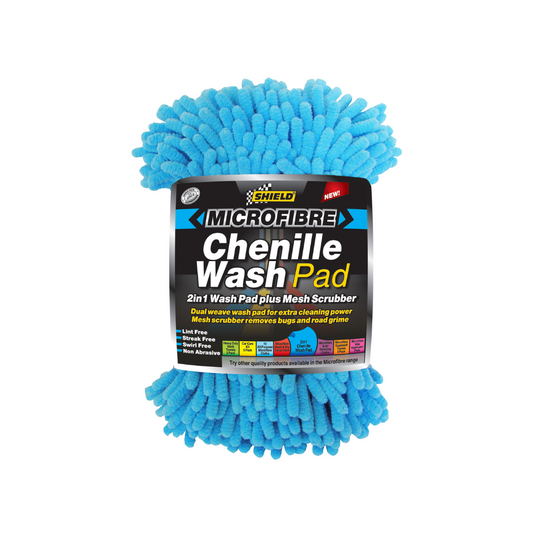 Shield MicroFibre 2 in 1 Chenille Wash Pad