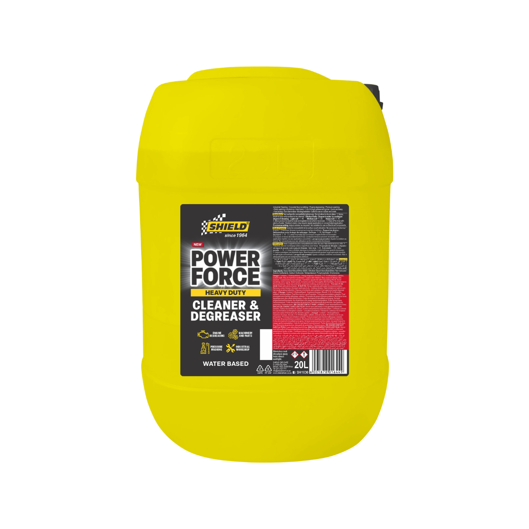 Shield Power Force Heavy Duty Degreaser 20lt