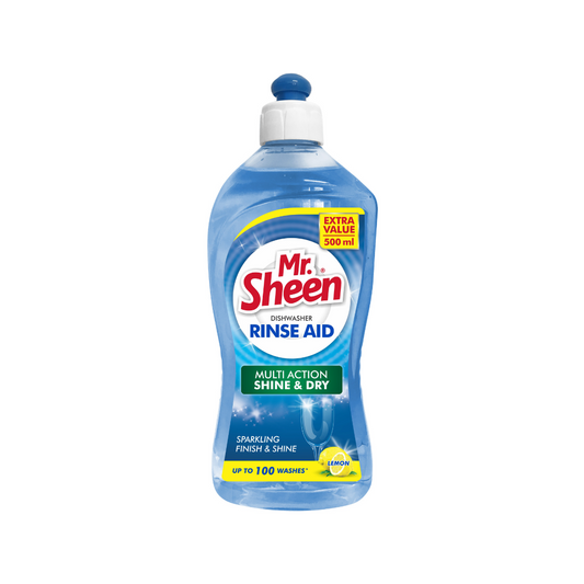 Mr Sheen Automatic Dishwasher Rinse Aid 500ml - Lemon