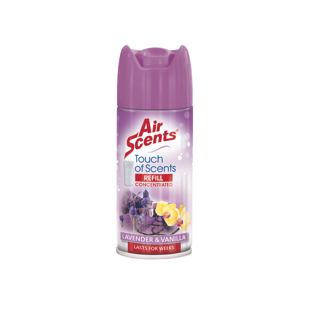 Air Scents Touch of Scents Refills 100ml - Lavender & Vanilla