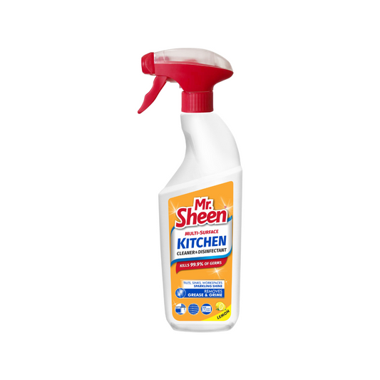 Mr Sheen Multi Surface Kitchen Cleaner & Disinfectant 500ml