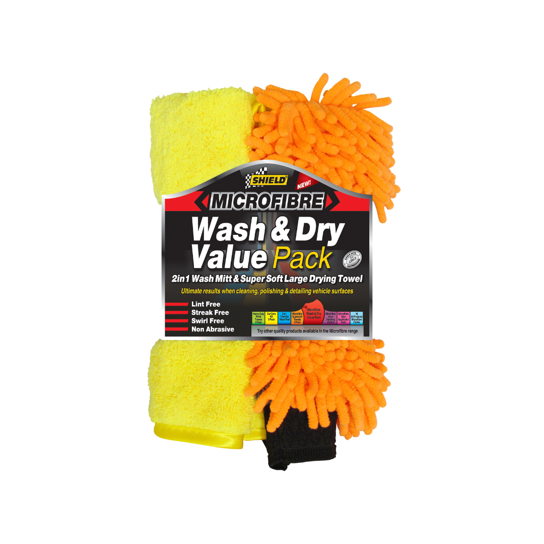 Shield MicroFibre Wash n Dry Value Pack