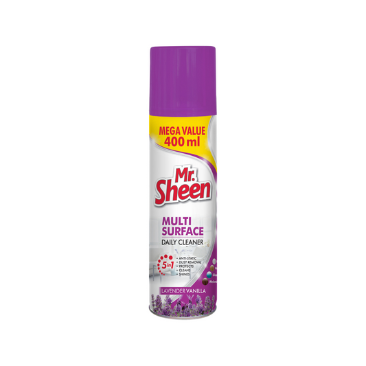 Mr Sheen Multi Surface Cleaner 400ml - Lavender & Vanilla