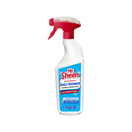 Mr Sheen Multi Surface Daily Shower Cleaner & Disinfectant 500ml