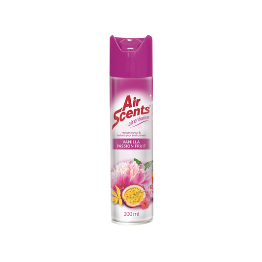 Air Scents Aerosol 200ml - Vanilla Passion Fruit