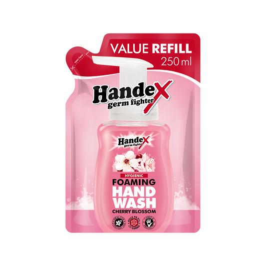 Handex Hygienic Foaming Hand Wash Refill 250ml - Cherry Blossom