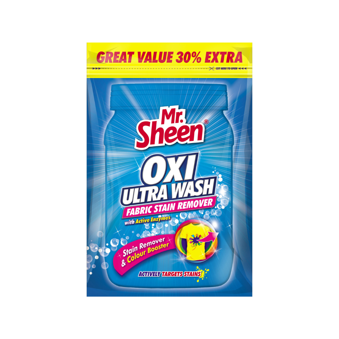 Mr Sheen Oxi Ultra Wash Stain Remover 650g