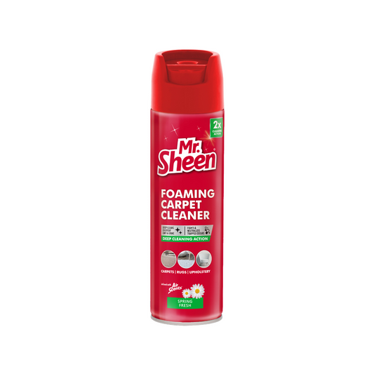 Mr Sheen Foaming Carpet Cleaner Aerosol 500ml