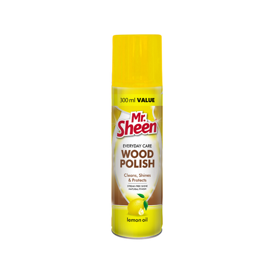 Mr Sheen Wood Polish 300ml - Lemon Oil