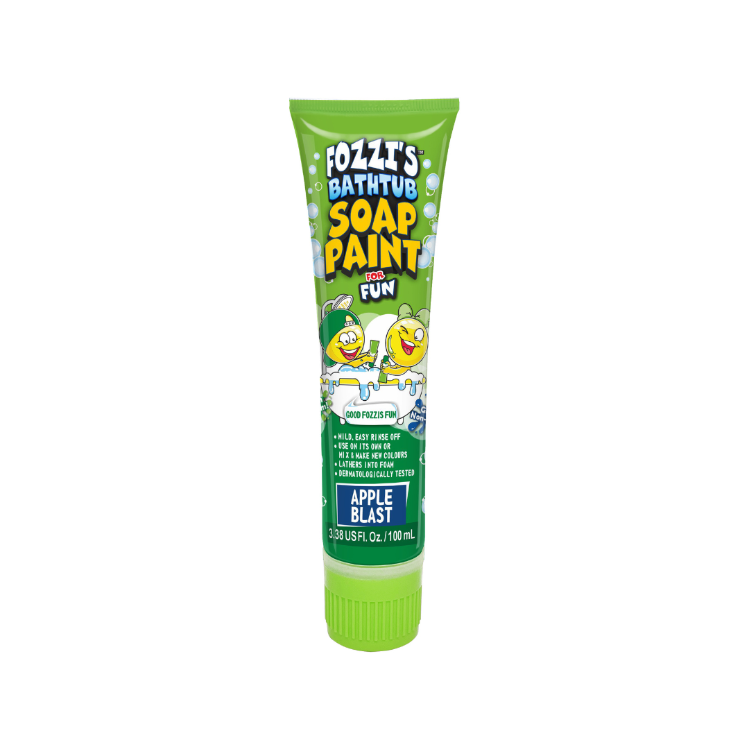 Fozzis Soap Paint 100ml - Apple Blast