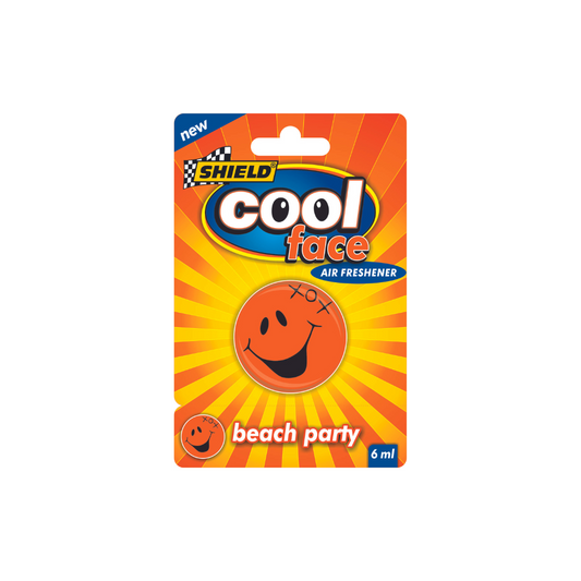 Shield Cool Face Air Freshener - Beach Party