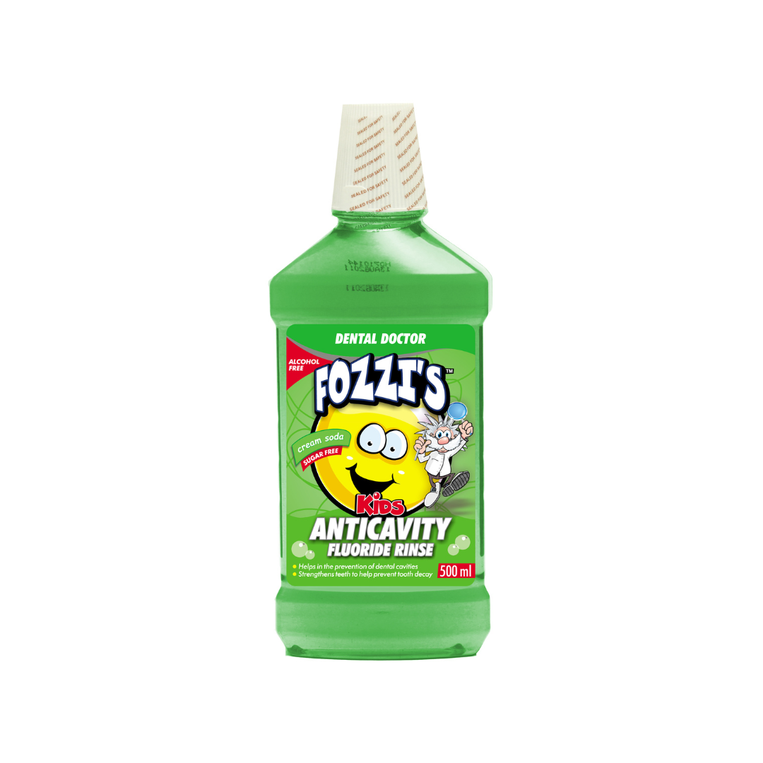 Fozzis Dental Doctor Mouth Wash 500ml - Cream Soda