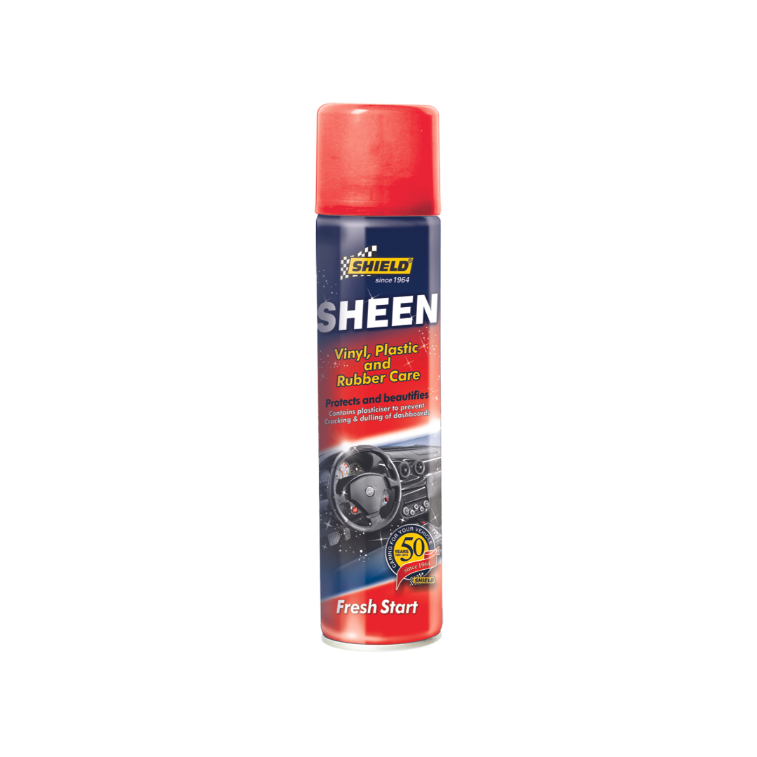 Shield Sheen Vinyl, Plastic & Rubber Care 300ml - Fresh Start