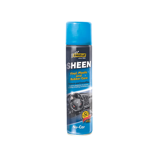 Shield Sheen Vinyl, Plastic & Rubber Care 300ml - Nu-Car