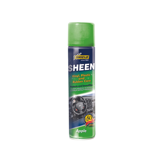 Shield Sheen Vinyl, Plastic & Rubber Care 300ml - Apple