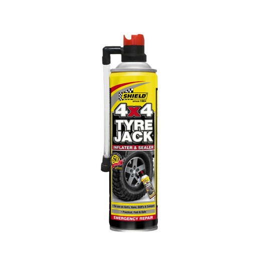 Shield Tyre Jack 4 X 4 Emergency Tyre Inflator 500ml