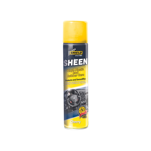 Shield Sheen Vinyl, Plastic & Rubber Care 300ml - Cherry